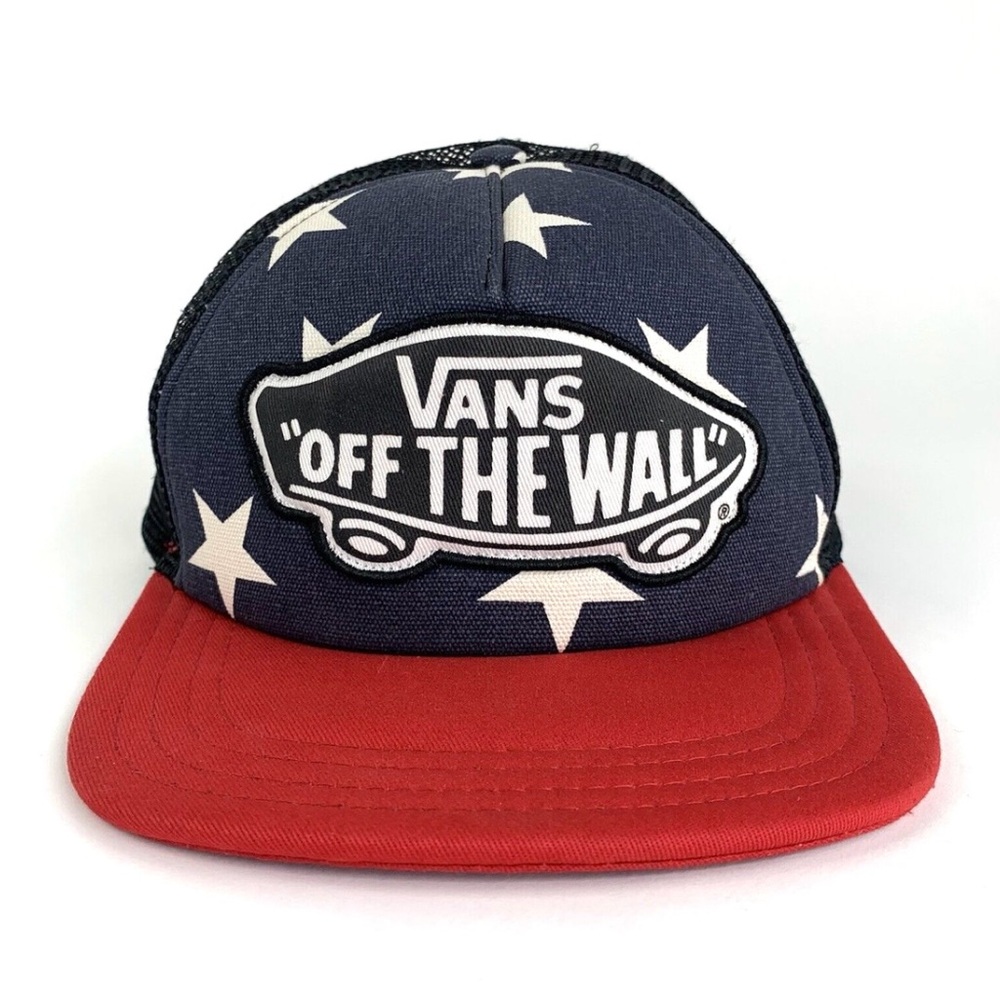 Vans “Off The Wall” American Flag Baseball Cap